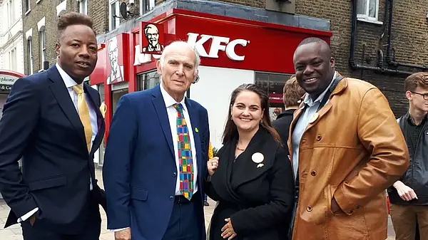 LDCRE Members with Vince Cable